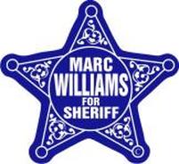 Custom printed sheriff and constable badlge stickers for political campaigns and elections.